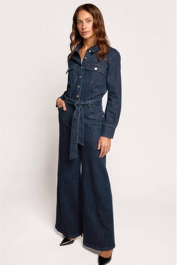 Freebird jumpsuit dark blue denim