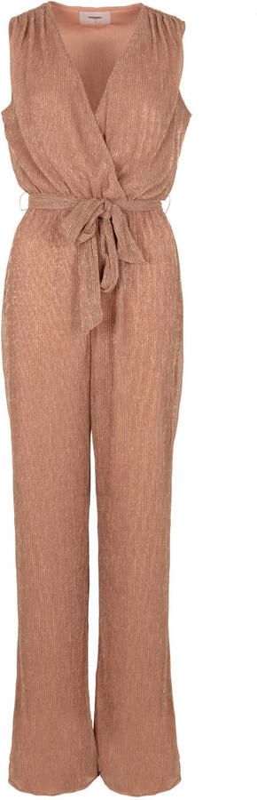 FREEBIRD Dames Jumpsuits F-jer-plisse-lurex-26-2 Zand - Foto 5