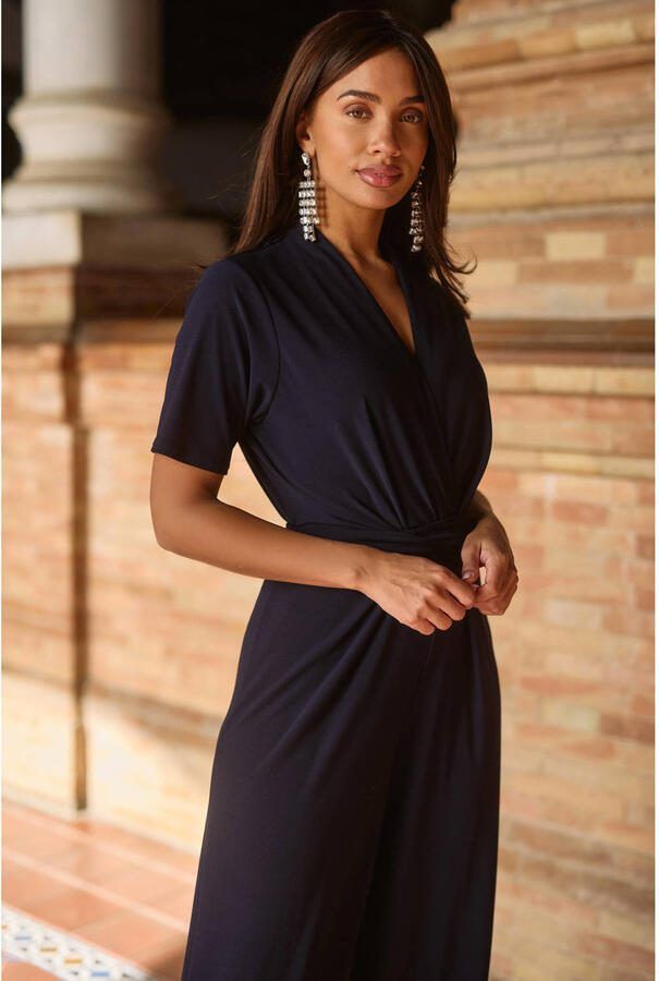 Freebird jumpsuit marineblauw - Foto 2