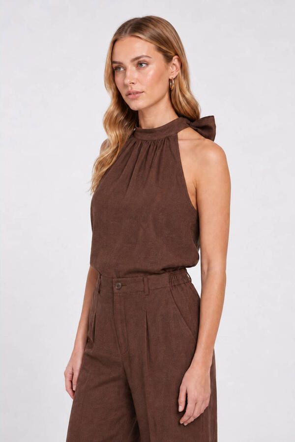 Freebird top bruin - Foto 2