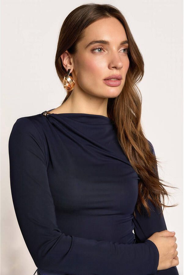 FREEBIRD Dames Tops & T-shirts Tana Donkerblauw - Foto 6