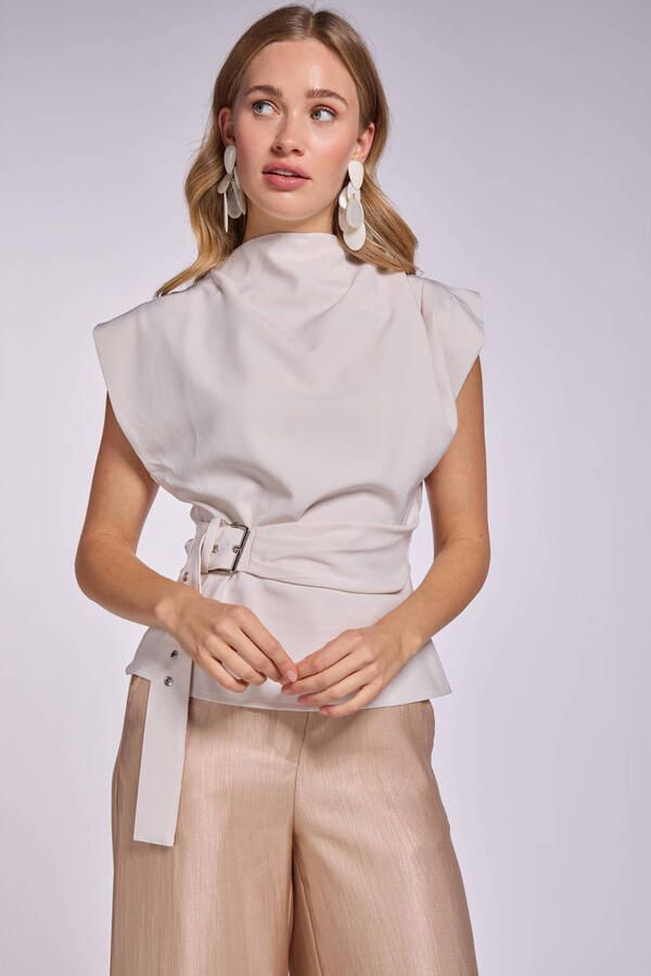 Freebird top ecru