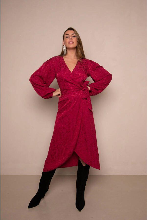 FREEBIRD Dames Jurken Blossom Rood - Foto 5