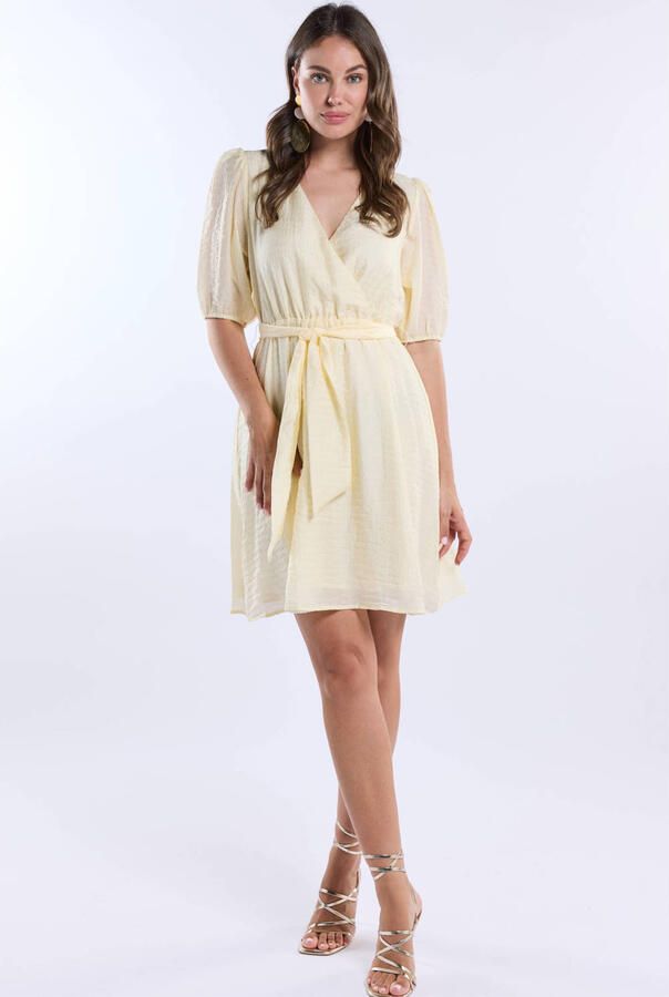 FREEBIRD Dames Jurken Wv-lyo-lurex-26-1 Creme - Foto 5