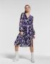Freebird maxi jurk Malia met all over print lila - Thumbnail 2