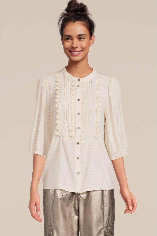 Freequent blouse 202214 Fqshu Moonbeam White Dames