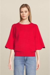 Freequent pullover 202294 Fqclaura Rococco Rood Dames