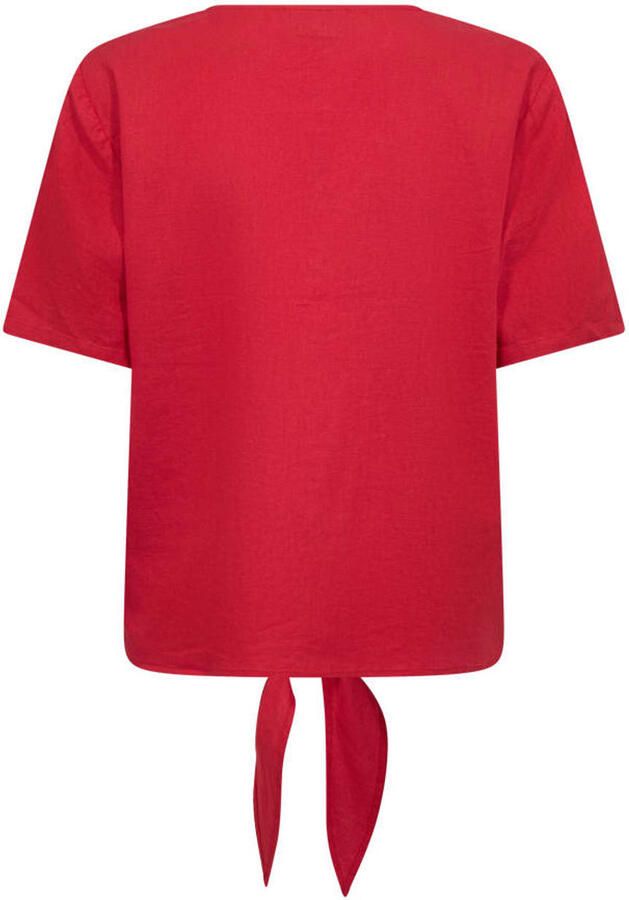 FREEQUENT blouse met linnen - Foto 3