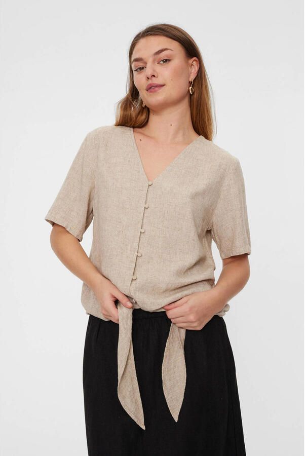 FREEQUENT blouse zand