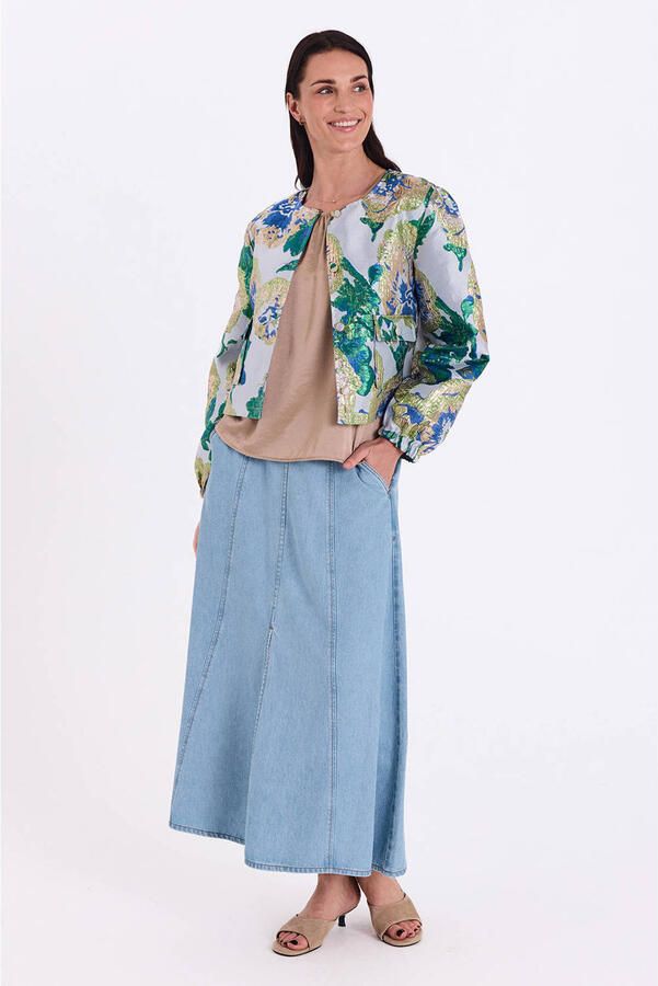 FREEQUENT spijkerrok light blue denim