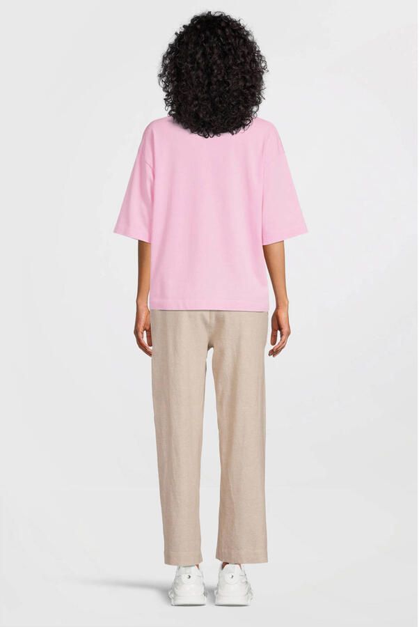 FREE QUENT Stoffen broek van een mix van linnen en viscose model 'LAVA' - Foto 3