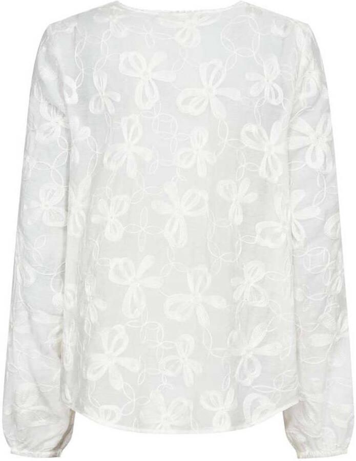 FREEQUENT gebloemde blouse wit - Foto 2