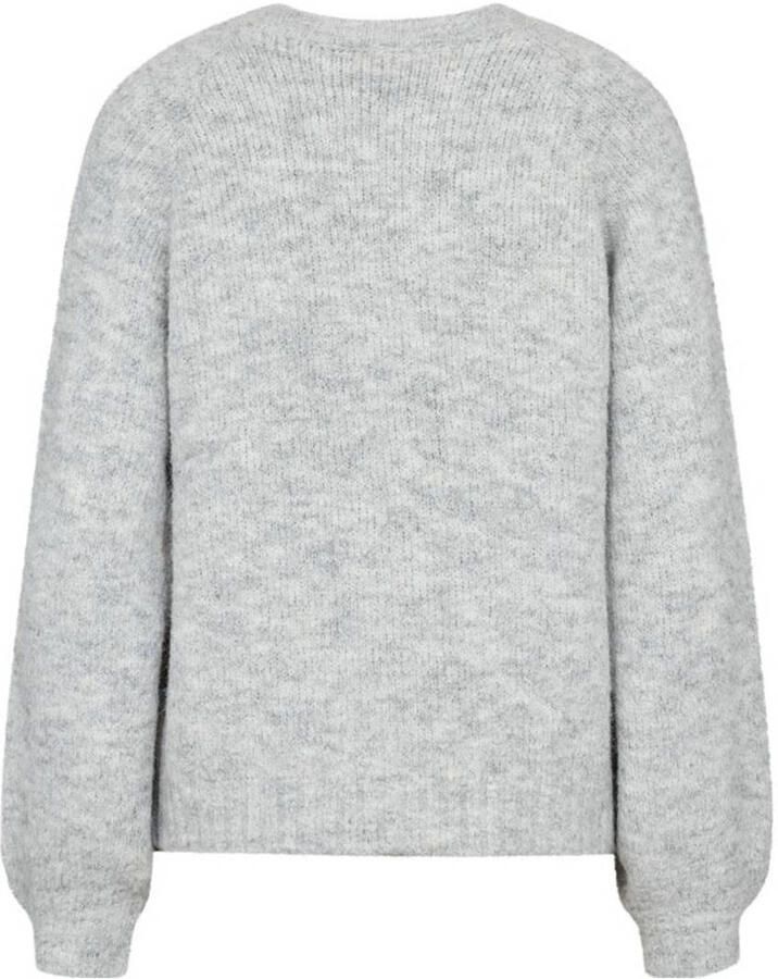 FREE QUENT Gebreid jack met ronde hals model 'Luisa'