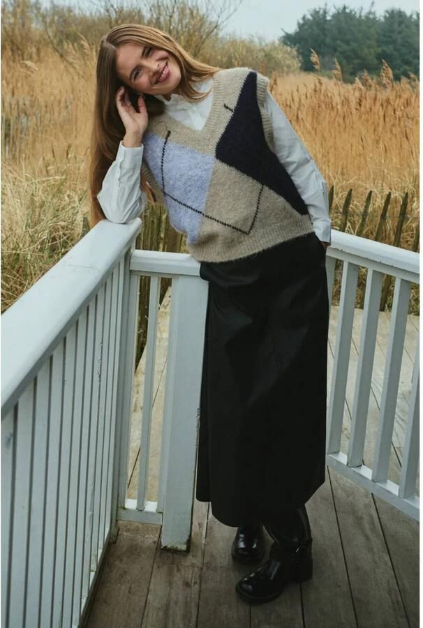 FREE QUENT relaxed fit spencer met wol model 'Lulu' - Foto 2