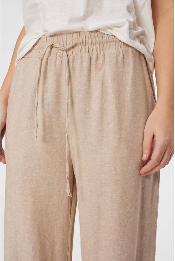 FREEQUENT Linnen broek FQLAVA-PANT Zomerbroek van linnenmix en met tunnelkoord - Foto 2