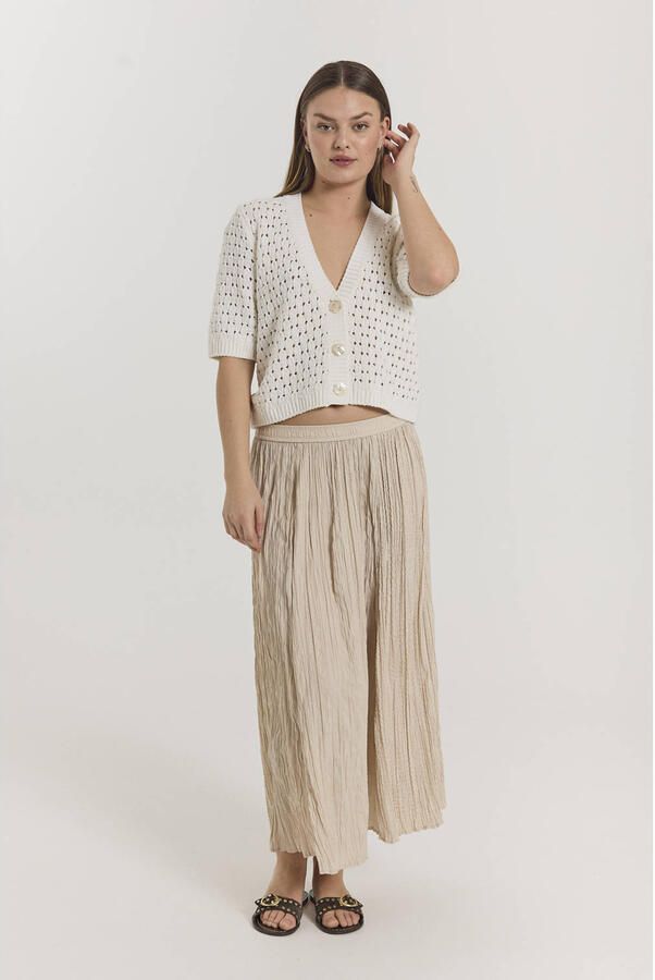 FREE QUENT Midirok met elastische band model 'Nello' - Foto 3