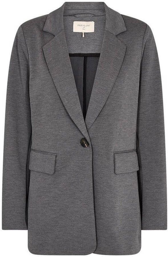 Freequent Elegante Grijze Blazer Gray - Foto 2