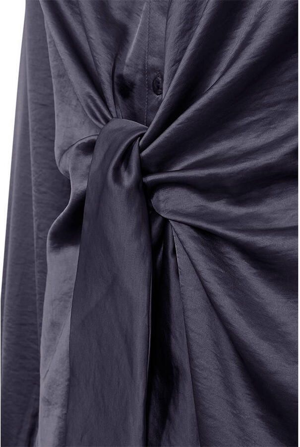 FREEQUENT rechtvallende blouse donkerblauw - Foto 2