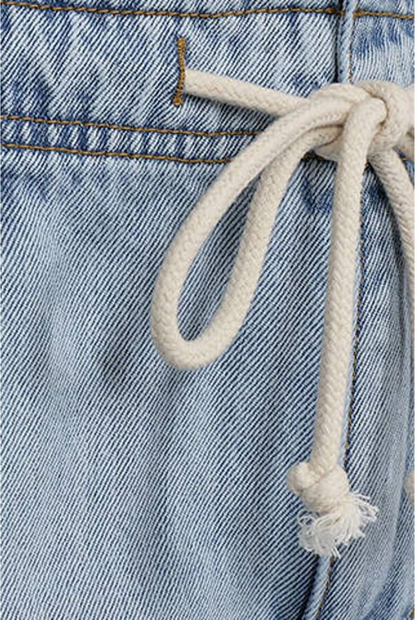 FREEQUENT regular fit denim short lichtblauw - Foto 2