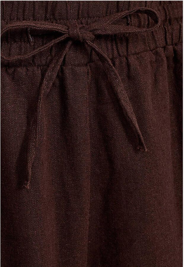 FREEQUENT regular waist casual short met linnen - Foto 2