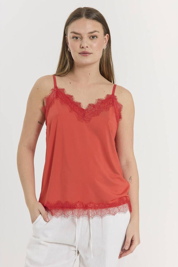 FREE QUENT Top met bandjes en siergarnering model 'BICCO' - Foto 2