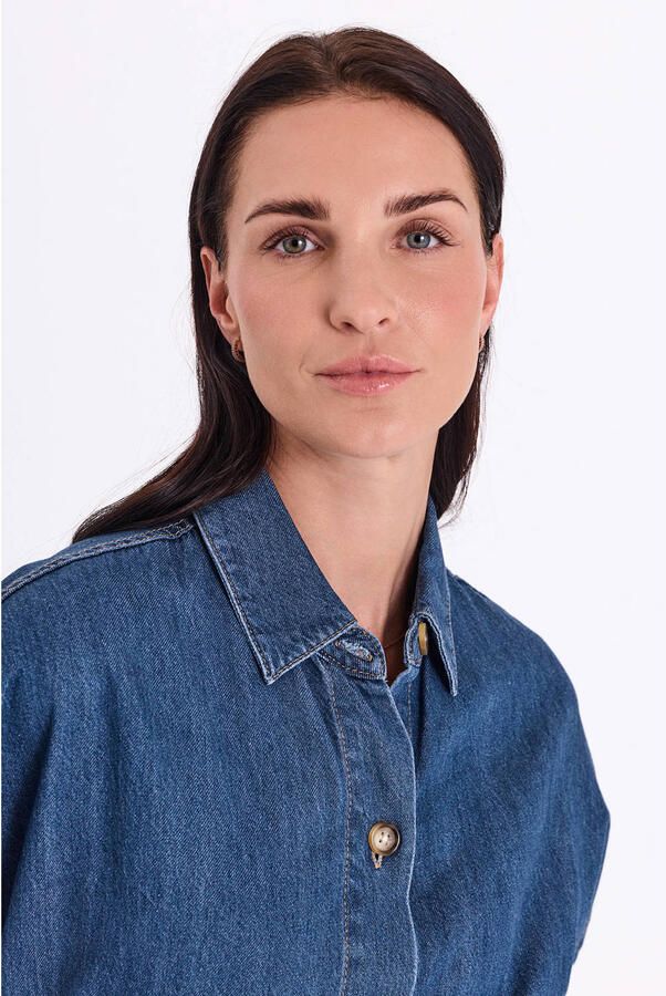 FREEQUENT spijkerjurk medium blue denim - Foto 2
