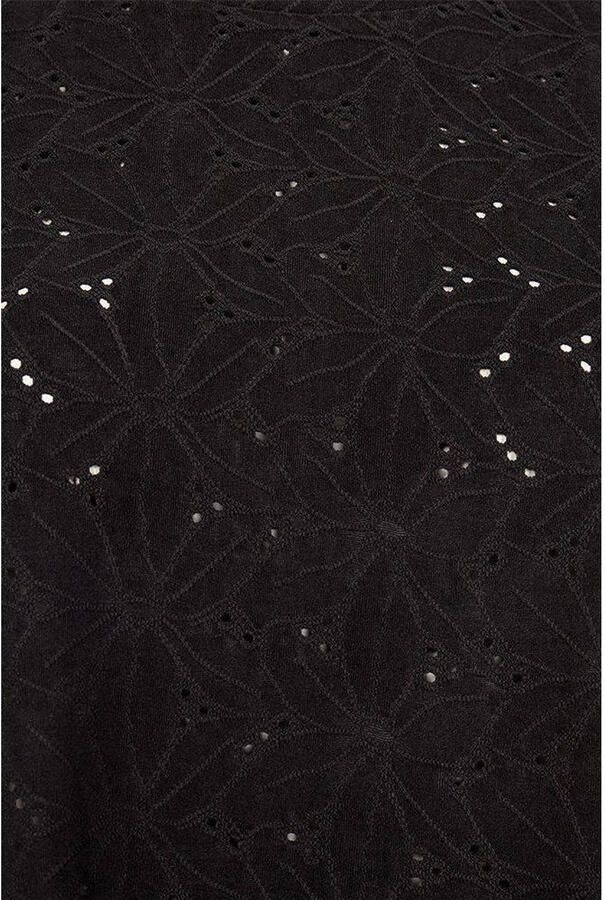 FREE QUENT T-shirt met broderie anglaise model 'Blond'