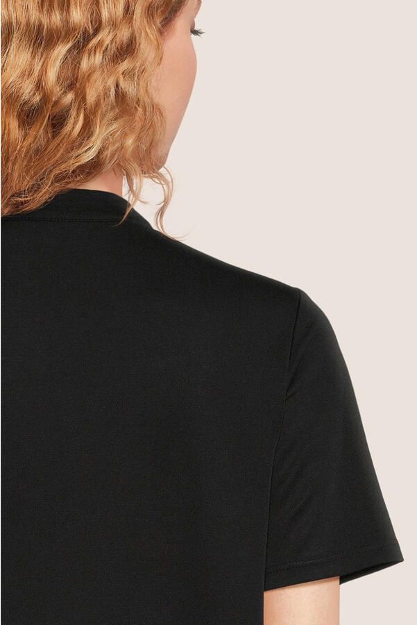 FREEQUENT Blouse met korte mouwen FQYR elastisch met v-halslijn