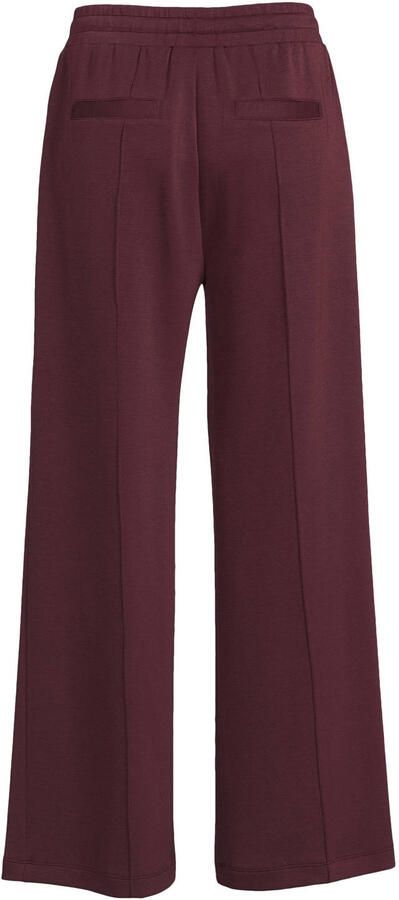 FREEQUENT wide leg broek donkerrood