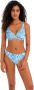 Freya bikinibroekje Komodo Bay met slangenprint turquoise blauw - Thumbnail 1