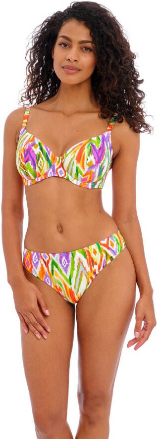 Freya bikinibroekje Tusan Beach oranje wit groen