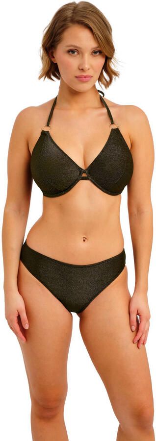 Freya bikinibroekje Arizona Wave met lurex zwart