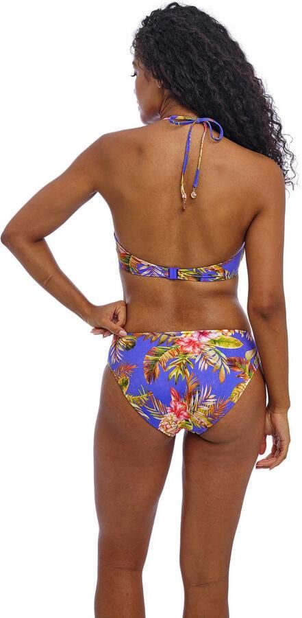 Freya bikinibroekje Tiger Valley blauw roze groen - Foto 3