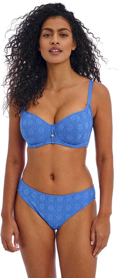 Freya crochet bikinibroekje Nomad Nights blauw