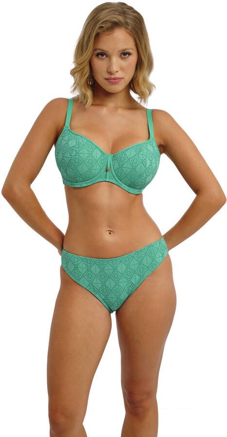 Freya crochet bikinibroekje Nomad Nights groen