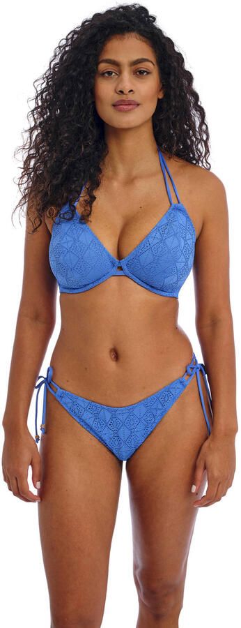 Freya crochet strik bikinibroekje Nomad Nights blauw