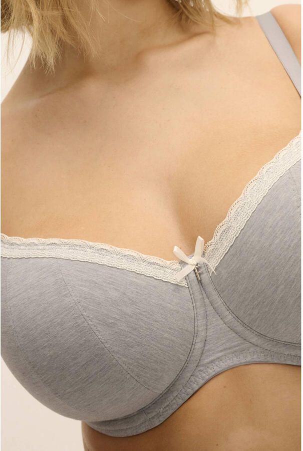Freya Flirt voorgevormde beugel-bh grijs melange - Foto 3