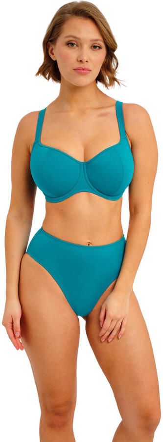 Freya high waist bikinibroekje Jewel Cove turquoise