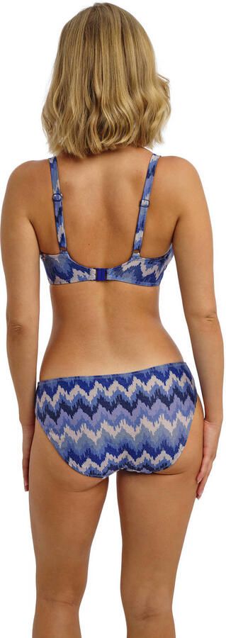 Freya niet-voorgevormde beugel bikinitop Arizona Wave met lurex blauw - Foto 3