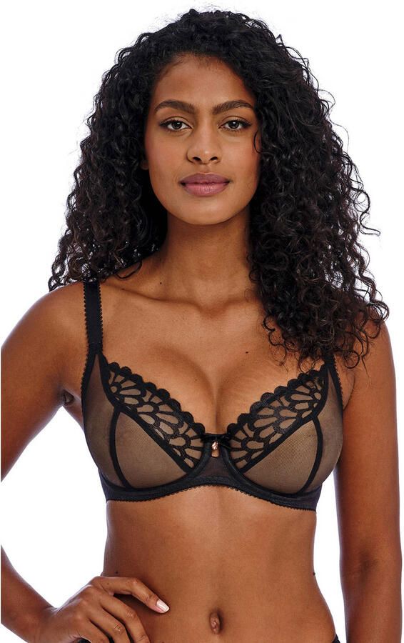 Freya niet-voorgevormde beugelbh Loveland zwart - Foto 3