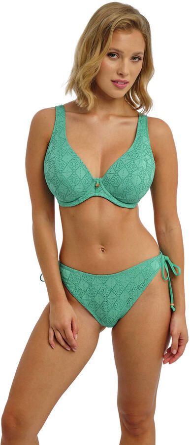 Freya niet-voorgevormde crochet beugel bikinitop Nomad Nights groen - Foto 2