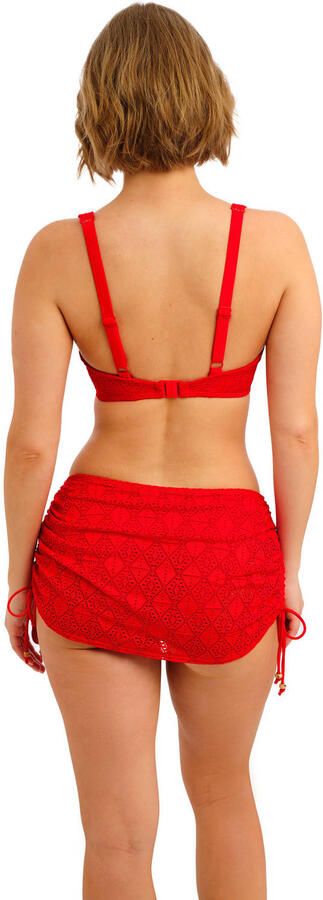 Freya niet-voorgevormde crochet beugel bikinitop Nomad Nights rood - Foto 3