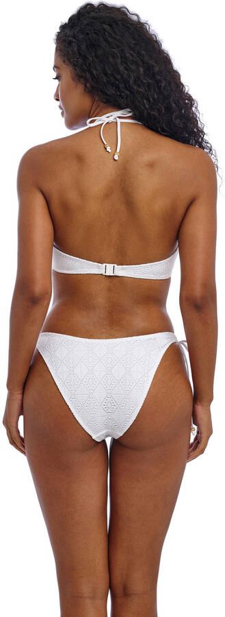 Freya niet-voorgevormde crochet halter bikinitop Nomad Nights wit - Foto 3