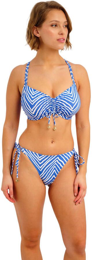 Freya strik bikinibroekje Fiji Falls blauw