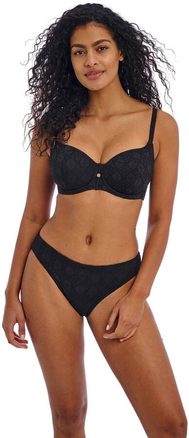 Freya voorgevormde crochet beugel bikinitop Nomad zwart - Foto 2