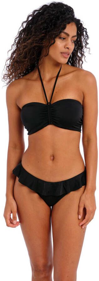 Freya voorgevormde strapless bandeau bikinitop Jewel Cove zwart