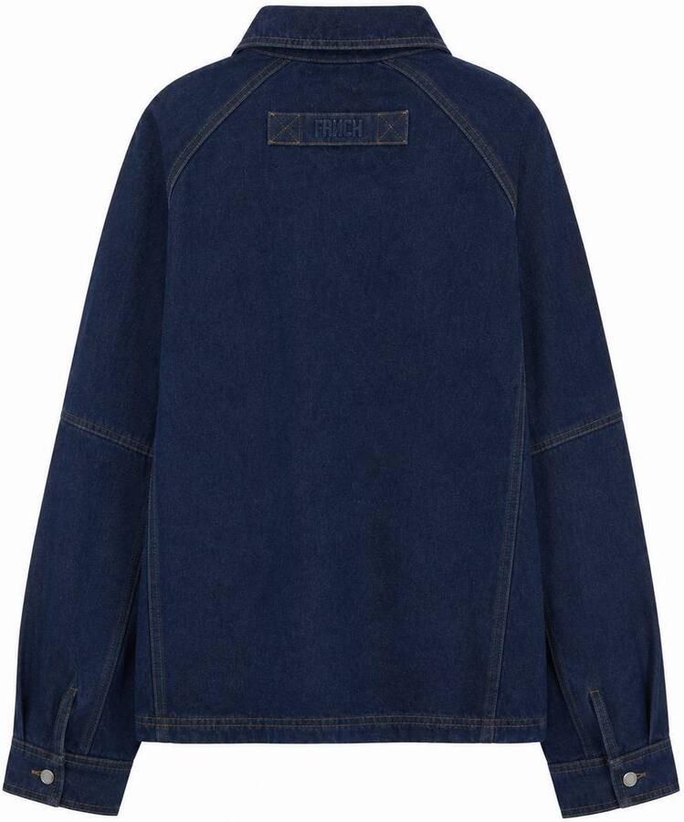 FRNCH denim oversized top dark blue denim - Foto 2