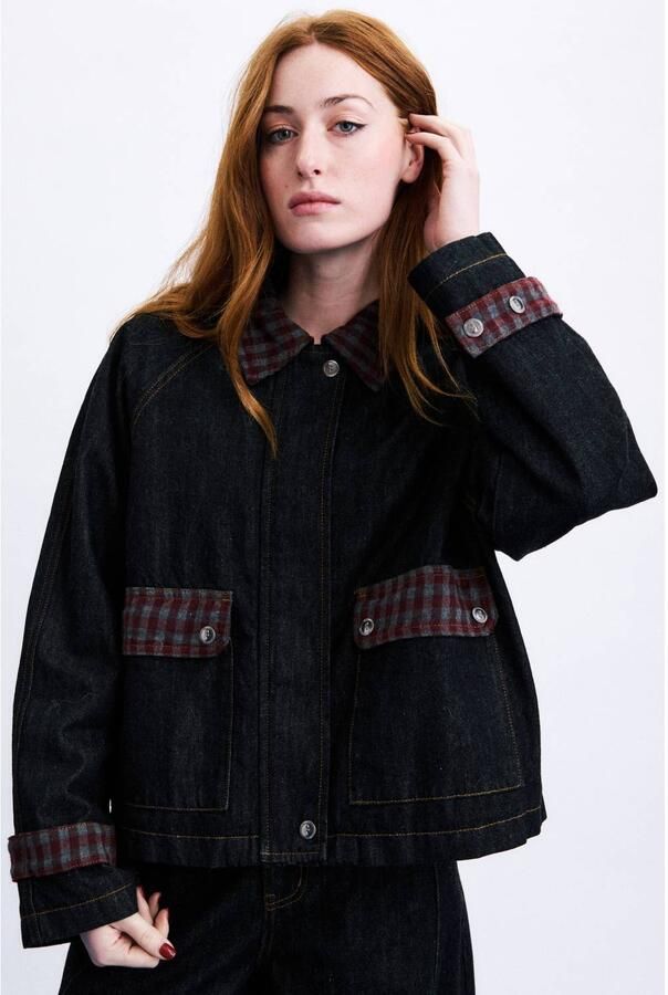 FRNCH Mantel Honshu Jacket Bleu Nuit