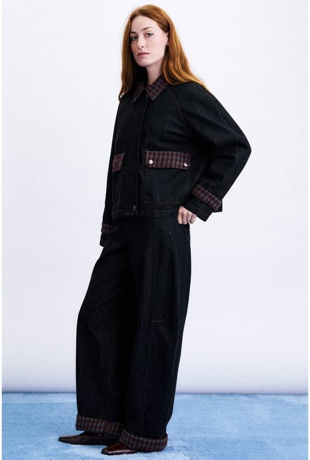 FRNCH Mantel Honshu Jacket Bleu Nuit - Foto 3