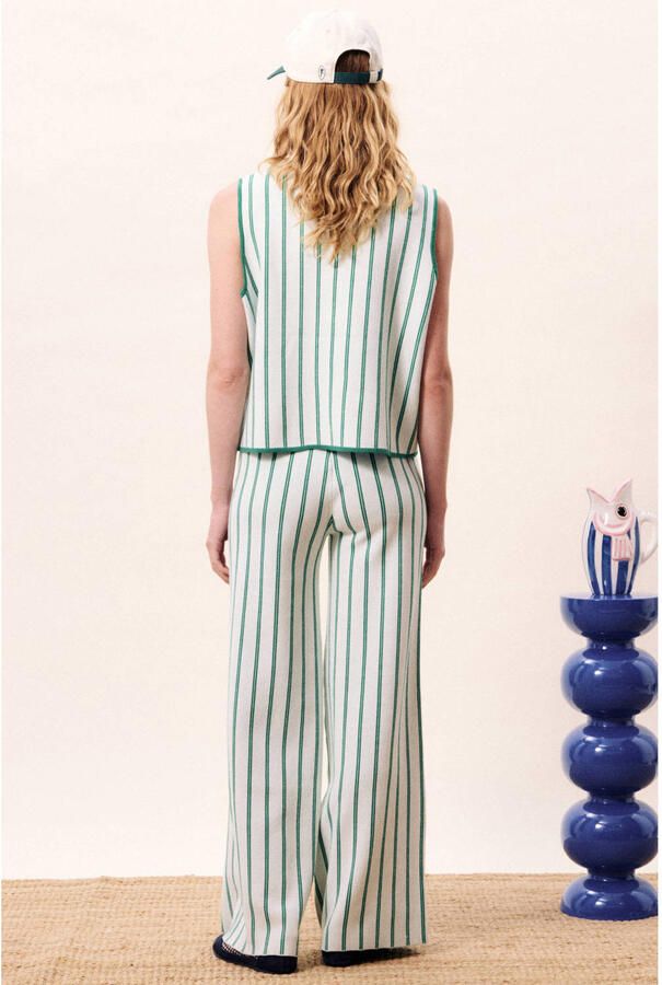 FRNCH high waist broek ecru - Foto 2